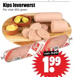 Dirk Kips leverworst aanbieding