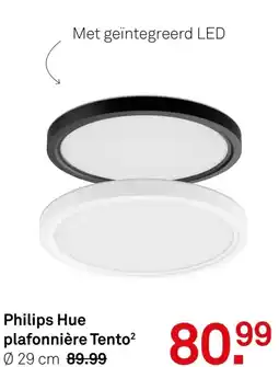 Karwei Philips Hue plafonnière Tento² aanbieding