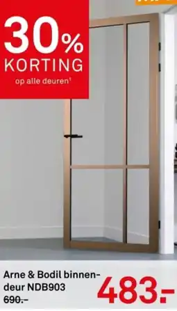 Karwei Arne & Bodil binnen- deur NDB903 aanbieding