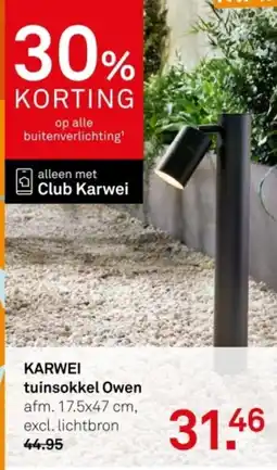 Karwei KARWEI tuinsokkel Owen aanbieding