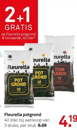 Karwei Fleurella potgrond aanbieding