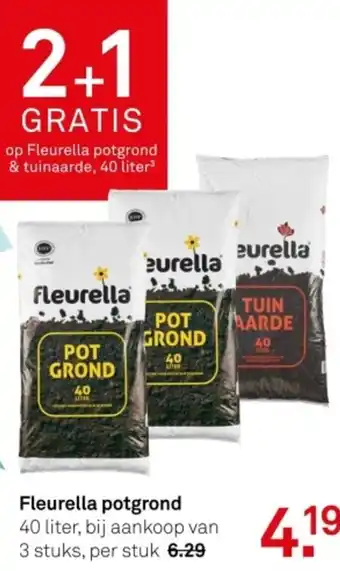 Karwei Fleurella potgrond aanbieding