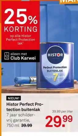 Karwei Histor Perfect Protection buitenlak aanbieding