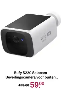 Karwei Eufy S220 Solocam Beveilingscamera voor buiten aanbieding