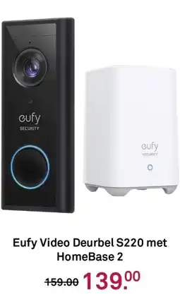 Karwei Eufy Video Deurbel S220 met HomeBase 2 aanbieding