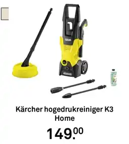 Karwei Kärcher hogedrukreiniger K3 Home aanbieding