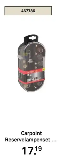 Karwei Carpoint Reservelampenset aanbieding