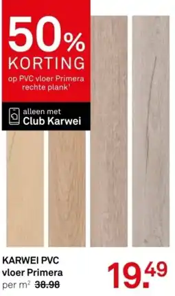 Karwei KARWEI PVC  vloer Primera aanbieding
