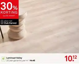 Karwei Laminaat Valley aanbieding