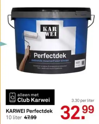 Karwei KARWEI Perfectdek aanbieding