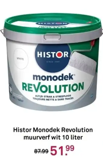 Karwei Histor Monodek Revolution muurverf wit aanbieding
