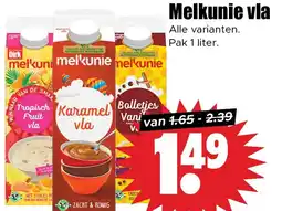 Dirk Melkunie vla aanbieding