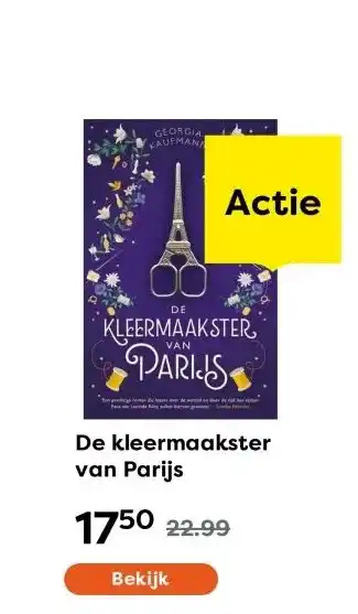 The Read Shop De kleermaakster van Parijs aanbieding