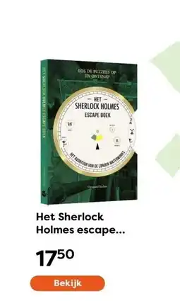 The Read Shop Het Sherlock Holmes escape boek aanbieding