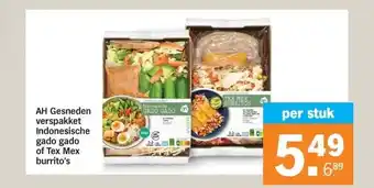 Albert Heijn AH Gesneden verspakket aanbieding
