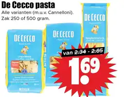 Dirk De Cecco pasta aanbieding