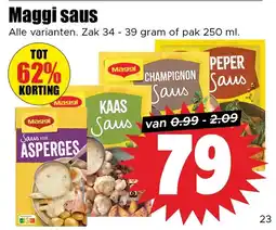 Dirk Maggi saus aanbieding