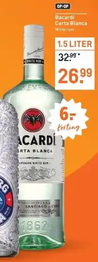 Albert Heijn Bacardi Carta Blanca aanbieding