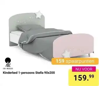 Van Asten BabySuperstore Kinderbed 1-persoons Stella 90x200 aanbieding