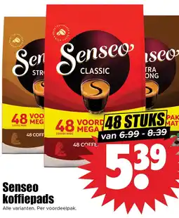 Dirk Senseo koffiepads aanbieding