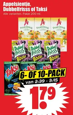 Dirk Appelsientje, Dubbelfrisss of Taksi aanbieding