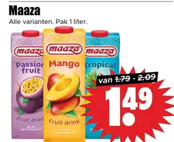 Dirk Maaza aanbieding