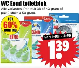 Dirk WC Eend toiletblok aanbieding