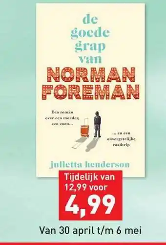 Libris De Goede Grap Van Norman Foreman aanbieding