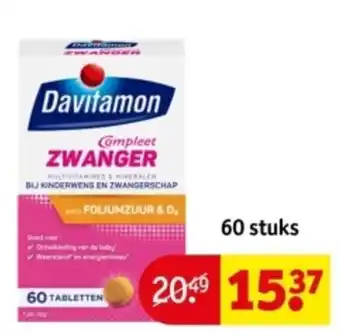 Kruidvat Davitamon compleet zwanger aanbieding