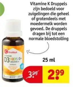 Kruidvat Kruidvat D3 KIDS O aanbieding