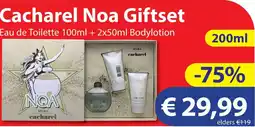 Die Grenze Cacharel Noa Giftset aanbieding