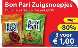 Die Grenze Bon Pari Zuigsnoepjes aanbieding