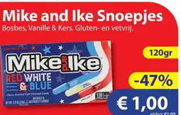 Die Grenze Mike and Ike Snoepjes aanbieding