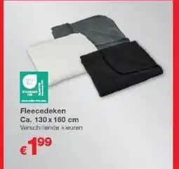 Kik Fleecedeken aanbieding