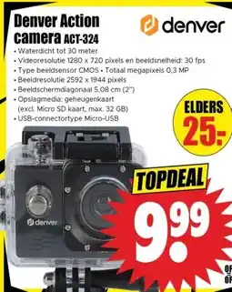 Dirk Denver Action camera ACT-324 aanbieding