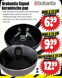 Dirk Brabantia Signal brabantia keramische pan aanbieding