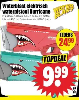 Dirk waterpistool Hurricane WATER aanbieding