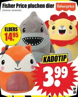 Dirk Fisher Price pluchen dier fisher-price aanbieding