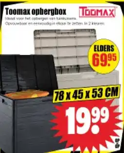 Dirk Toomax opbergbox TOOMAX aanbieding
