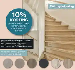 Roobol PVC trapbekleding aanbieding