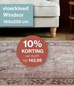 Roobol vloerkleed Windsor aanbieding