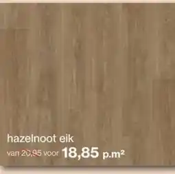 Roobol hazelnoot eik aanbieding