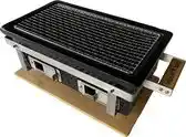 Bol.com WOLFF BBQ |Keramische tafel barbecue |Rechthoek model met 2x lucht inlaad |Buitenhuis gebruik aanbieding