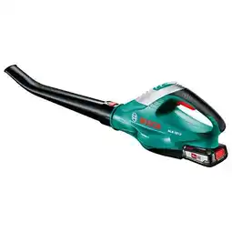 Amazon Bosch DIY accu-bladblazer ALB 18 LI, accu, oplader 1 accu (2,5 Ah) zwart, groen aanbieding