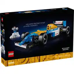 Top1Toys LEGO 10353 Icons Williams Racing FW14B en Nigel Mansell aanbieding
