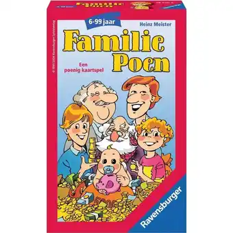 Top1Toys Ravensburger Familie Poen - Kaartspel - Pocketspel aanbieding