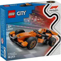 Top1Toys LEGO 60442 City F1 coureur met McLaren racewagen aanbieding