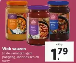 Lidl Wok sauzen aanbieding