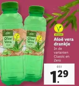 Lidl Aloë vera drankje In de aanbieding