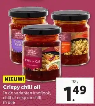 Lidl NIEUW! Crispy chili oil aanbieding
